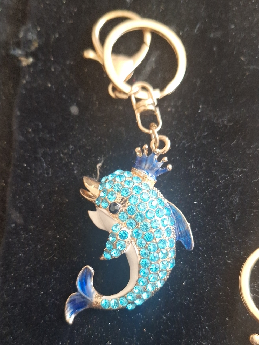 Dolphin Queen Bag Charm